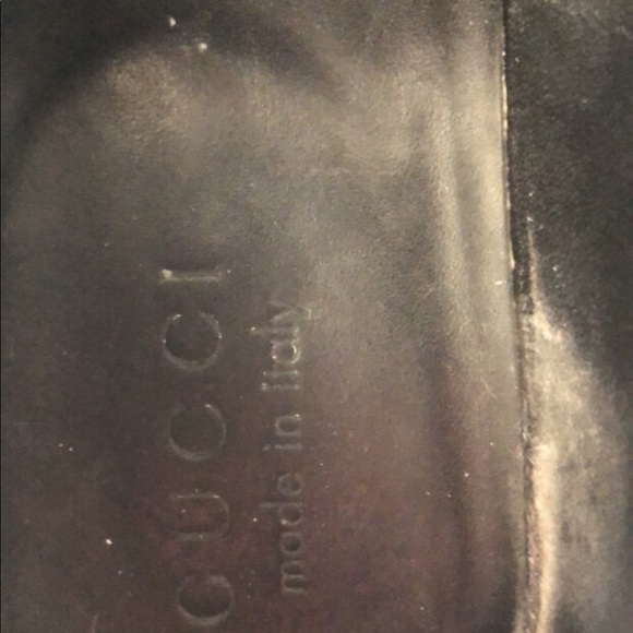 Vintage Gucci laser cut leather loafers - Picture 3 of 4